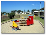 Stockton Beach Tourist Park 2004 - Newcastle: Playground for children.