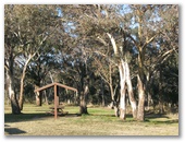 ACT Border Rest Area - Nicholls: Picnic area in bushland setting