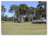 Lakes Bushland Caravan Park - Nicholson: Tennis court and golf course