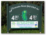 Tewantin Noosa Golf Course - Tewantin: Layout of Hole 4 - Par 4, 378 meters