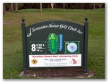 Tewantin Noosa Golf Course - Tewantin: Layout of Hole 8 - Par 4, 366 meters