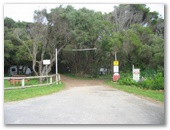 Parry Beach Camp Area - Parryville: Entrance to the campground