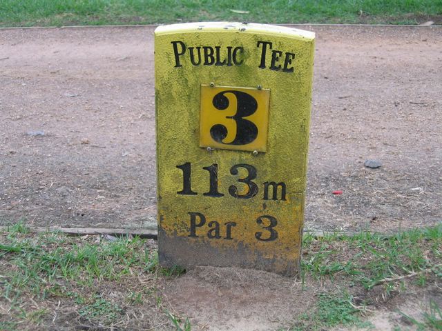 North Ryde Golf Course - North Ryde Sydney: Hole 3 - Par 3, 113 meters