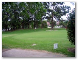 North Ryde Golf Course - North Ryde Sydney: Green on Hole 7