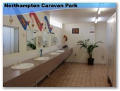 Northampton Caravan Park - Northampton: Interior of Amenities