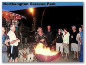 Northampton Caravan Park - Northampton: Enjoy fun times around the camp fire