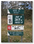 Oberon Golf Course - Oberon: Hole 16: Par 4, 317 metres