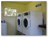 Riverview Family Caravan Park - Ocean Grove: Interior of laundry