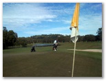 Ocean Shores Country Club Golf Course - Ocean Shores: Green on Hole 2