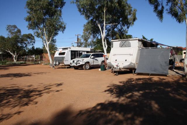 Beadon Bay Village - Onslow: Jammed in to a dirty corner for couple of nights.