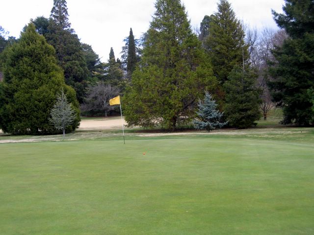Duntryleague Golf Course - Orange: Green on Hole 6