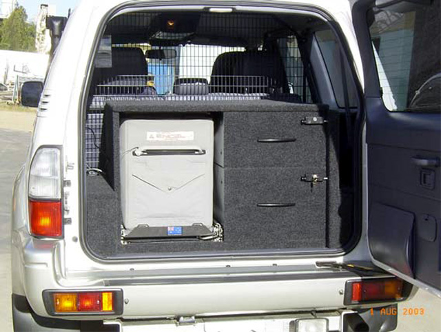 ORS OffRoad Systems - Smeaton Grange: ORS OffRoad Systems - Australia Wide: FridgePack 2 Drawer Large, Engel 40 lt, Cargo Barrier