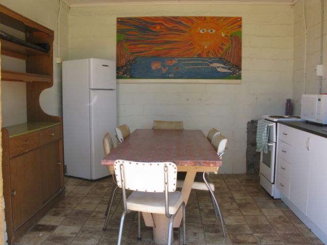 Ouyen Caravan Park Ouyen Interior Of Camp Kitchen