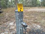 Wollomombi Gorge Campground - Oxley Wild Rivers National Park: Please note the warning re drinking water.
