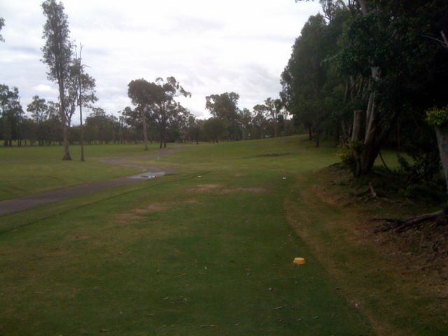 Parkwood International Golf Course - Parkwood, Gold Coast: Fairway view on Hole 5