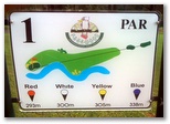 Parkwood International Golf Course - Parkwood, Gold Coast: Hole 1 Par 4, 338 metres