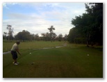 Parkwood International Golf Course - Parkwood, Gold Coast: Fairway view on Hole 3