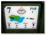 Parkwood International Golf Course - Parkwood, Gold Coast: Hole 7 Par 3, 141 meters