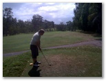 Parkwood International Golf Course - Parkwood, Gold Coast: Fairway view on Hole 8