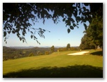 Penny Ridge Resort Golf Course - Carool: Practice area adjacent to the car park