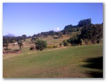 Penny Ridge Resort Golf Course - Carool: Green on Hole 1