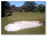 Penny Ridge Resort Golf Course - Carool: Green on Hole 2