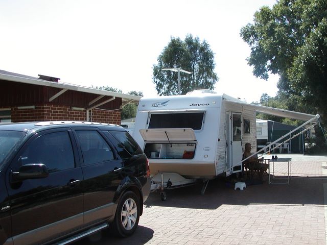 Banksia Tourist Park - Midland Perth: Drive through powered sites for caravans