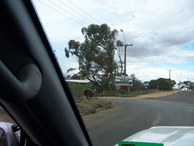 Peterborough Caravan Park - Peterborough South Australia: Entrance to the Park (large)