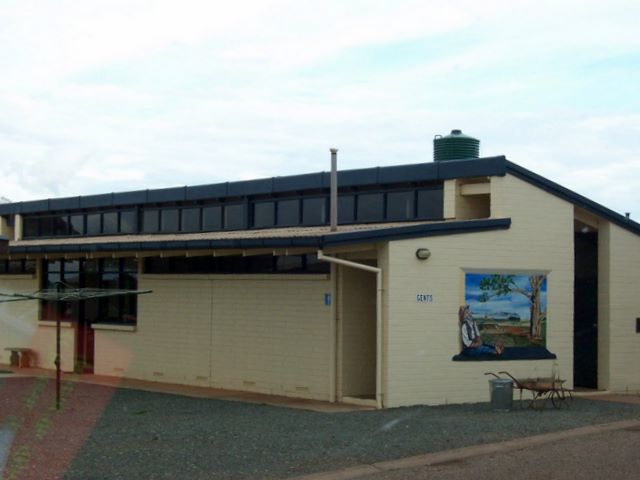 Peterborough Caravan Park - Peterborough South Australia: Amenities block and laundry (large)