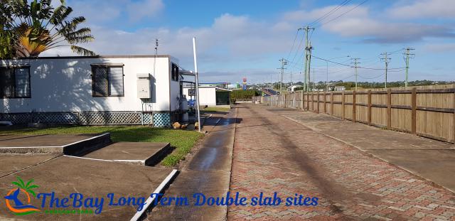 The Bay Caravan Park - Pialba: Long term double slab sites