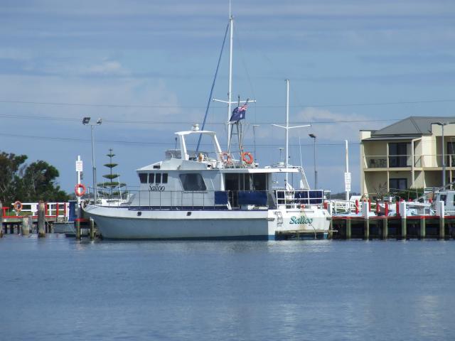 Port Albert Parking Area - Port Albert: Anyone for a cruise around the bay.