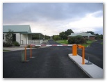 Southcombe by the Sea Caravan Park - Port Fairy: Secure entrance and exit