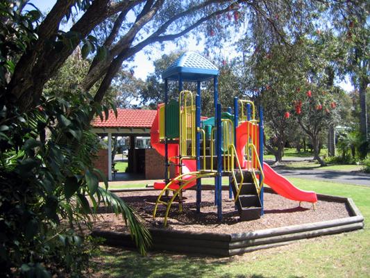 Lighthouse Beach Holiday Village - Port Macquarie: Playground for children.