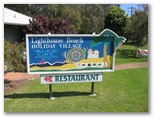 Lighthouse Beach Holiday Village - Port Macquarie: Lighthouse Beach Holiday Village welcome sign