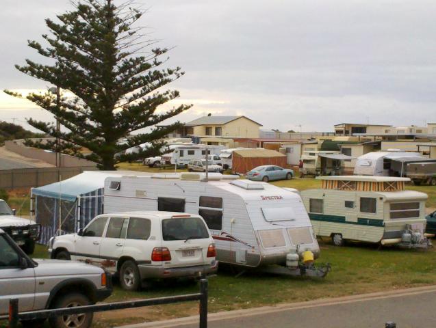 Port Neill Caravan Park - Port Neill: Drive through, cement pads avail, elevated sites, shaded sites. we have something for everyone.
cmon and give us a go.