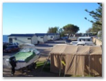 Gulfhaven Caravan Park - Port: Waterfront cottages and powered sites.