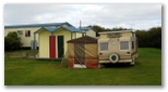 Henty Bay Beach Front Van & Cabin Park - Portland: Ensuite powered site for caravans