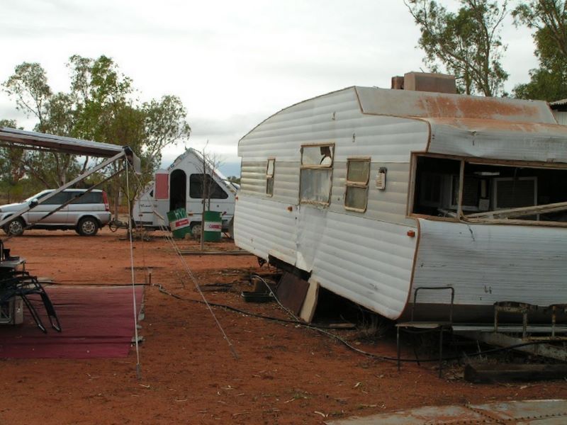 Indee Station Farmstay - Pt Hedland: Some never make it out !! (Only joking)