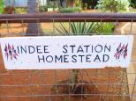 Indee Station Farmstay - Pt Hedland: Gate at the homestead