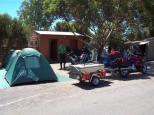 Port Hughes Tourist Park - Port Hughes: January 2010 - Another view of our campsite with en-suite facilities.