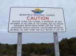 Port Wakefield Caravan Park - Port Wakefield: The park owners can advise of tide times.