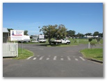 Queenscliff Tourist Parks Queenscliff Reserve - Queenscliff: View of entrance to the park from the road.