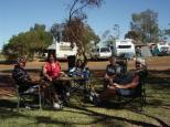 Channel Country Caravan Park - Quilpie: Smoko at the park
