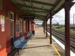 Quirindi Caravan Park - Quirindi:  Platform view of Quirindi Railway Station 