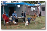 Red Cliffs Caravan Park - Red Cliffs: Area for tents and camping