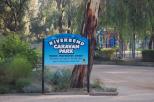 Riverbend Caravan Park - Renmark: entrance to park