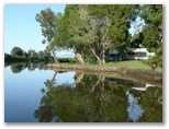 Bellinger River Tourist Park - Repton: Powered sites for caravans with water views - Photo by Ann Lee