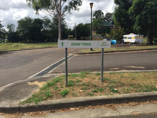 Wanderest Travellers Park - Richmond:  A Dump Site is available in the park. 