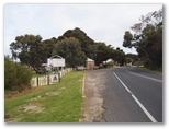 Lakeside Tourist Park by Russell Barter - Robe: Road leading to the Tourist Park
