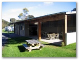 Lakeside Tourist Park 2006 - Robe: Camp kitchen and BBQ area